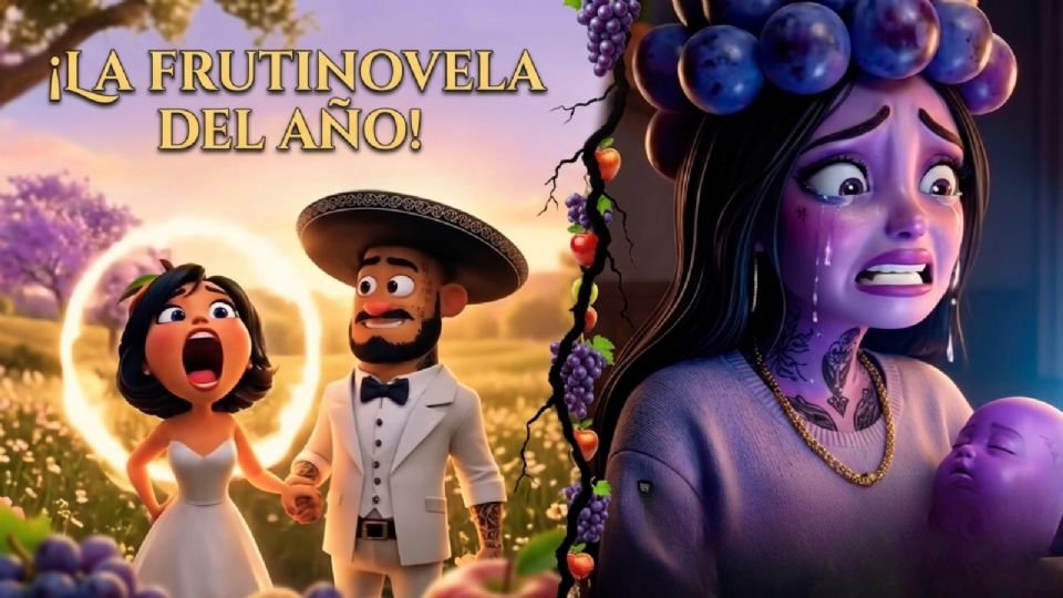 Fruti Novela de Cazzu, Christian Nodal y Ángela Aguilar