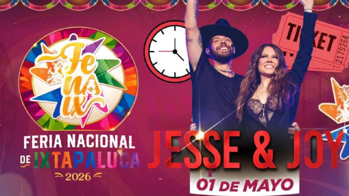 Feria Nacional de Ixtapaluca 2026: Artistas que darán concierto HOY 1 de mayo en el EDOMEX; precio de los boletos