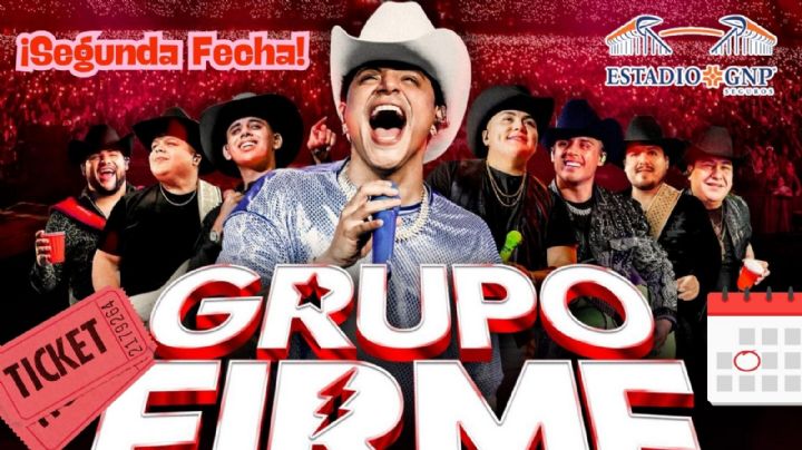 Grupo Firme abre segunda fecha en el Estadio GNP Seguros 2026: ¿Cuándo y cuánto cuestan los boletos?