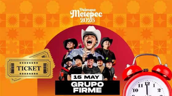 Palenque Metepec 2026: ¿A qué hora dará inicio el concierto de Grupo Firme HOY 16 de mayo?