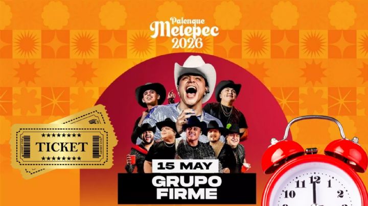 Palenque Metepec 2026: ¿A qué hora dará inicio el concierto de Grupo Firme HOY 16 de mayo?