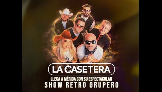 La Casetera llega a Mérida con su espectacular show retro grupero