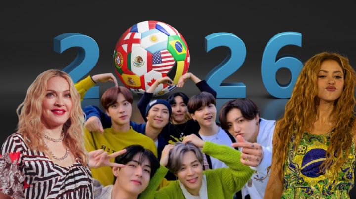 Mundial 2026: Revelan a BTS, Madonna y Shakira para actuar en el show de medio tiempo