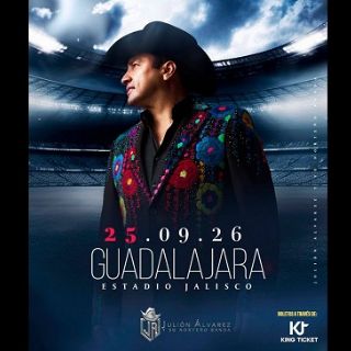 Magno concierto de Julión Álvarez en el Estadio Jalisco