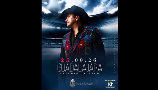 Magno concierto de Julión Álvarez en el Estadio Jalisco