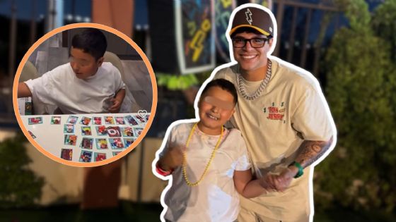 Hijo de Eduin Caz hace trato con los fans de Grupo Firme: “Voy a cambiar un par de boletitos"