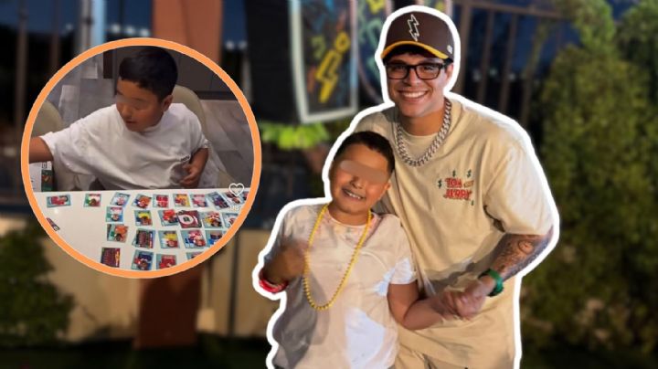 Hijo de Eduin Caz hace interesante trato con los fans de Grupo Firme: “Voy a cambiar un par de boletitos” | VIDEO