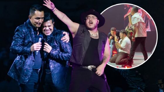 Jorge Medina y Josi Cuen sorprenden en pleno concierto de Grupo Frontera en Guadalajara | VIDEO