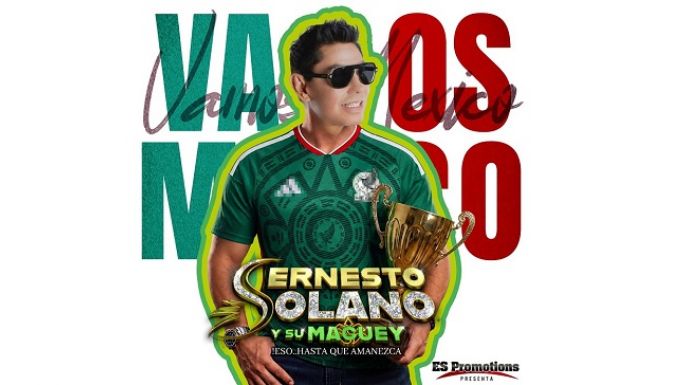 Ernesto Solano y su Maguey se unen a la fiesta futbolera