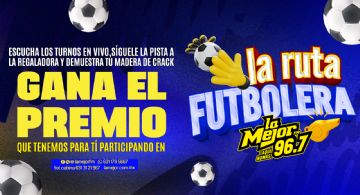 LA RUTA FUTBOLERA DE LA MEJOR 96.7