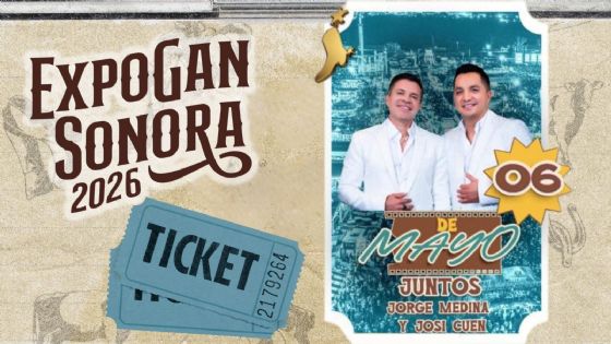 Expogan Sonora 2026: Programa completo de artistas y actividades HOY 6 de mayo en Hermosillo