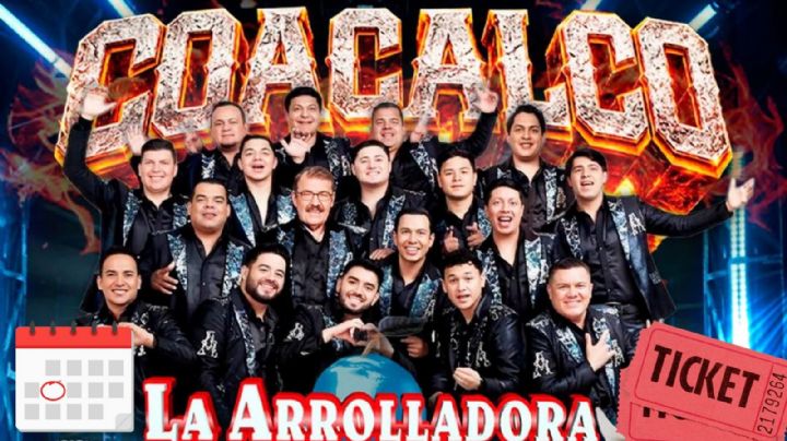 La Arrolladora y El Yaki darán concierto en Coacalco, EDOMEX 2026: Fecha, sede y precio de los boletos