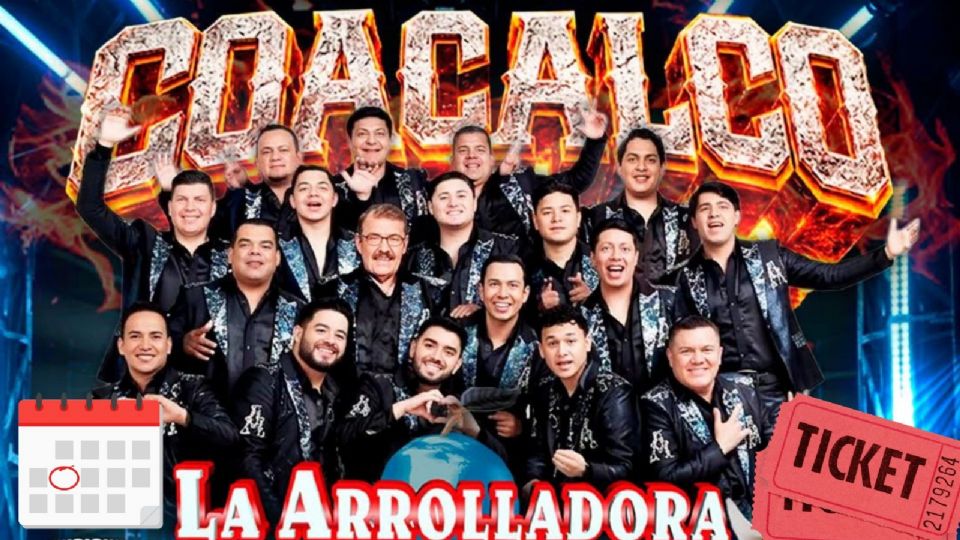 La Arrolladora y El Yaki se presentarán en Coacalco, EDOMEX 2026