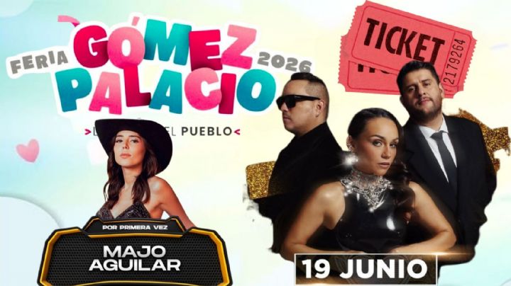 Expo Feria Gómez Palacio 2026: Cartelera de artistas que se presentarán HOY 19 de junio en Durango; precios