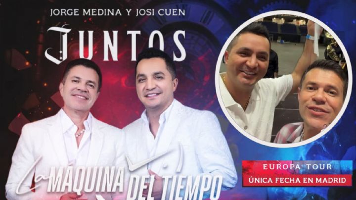 Jorge Medina y Josi Cuen “Juntos” visitan Europa para promocionar su próximo concierto en Madrid | VIDEO