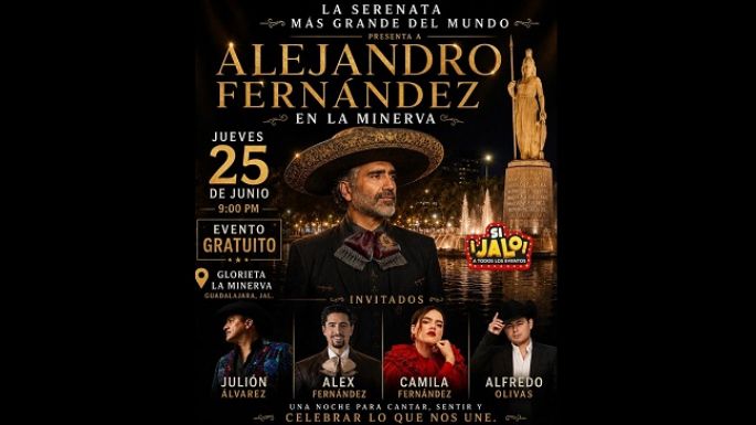 Mañana Guadalajara vivirá La Serenata Más Grande del Mundo
