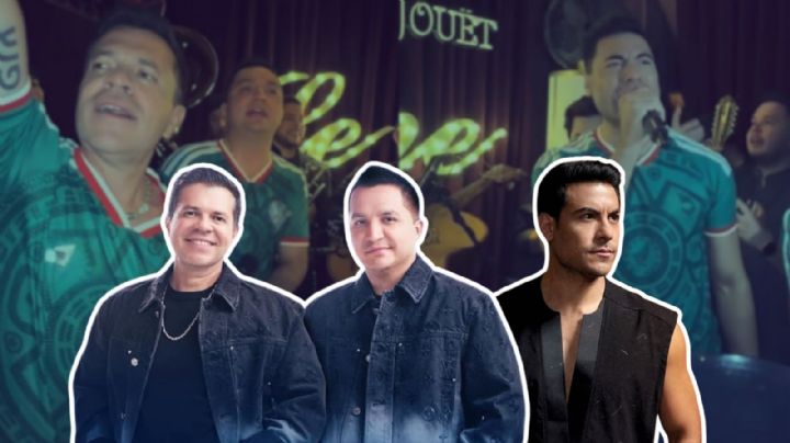 Jorge Medina y Josi Cuen se avientan ‘palomazo’ con Carlos Rivera en España y enorgullecen a todo México | VIDEO