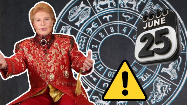 Horóscopo HOY 25 de junio: La advertencia URGENTE de Walter Mercado para cada signo