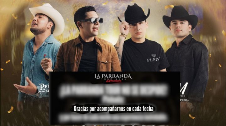 ¿La Parranda Tour se termina? Fans especulan sobre cambios importantes para esta gira del regional mexicano | FOTO