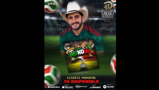 Diego Herrera se une a la fiesta del fútbol