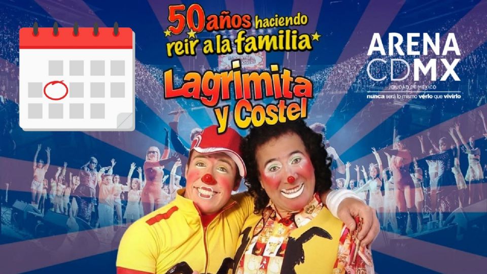 Lagrimita y Costel anuncian concierto en la Arena CDMX 2026