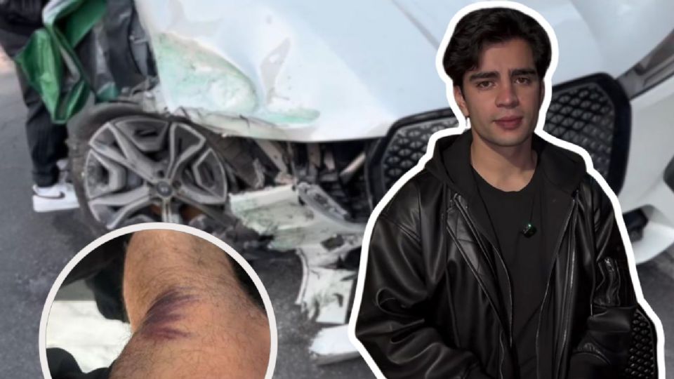 Aarón Mercury revela que tuvo un accidente automovilístico