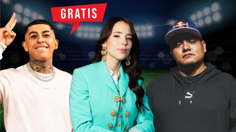 Majo Aguilar, Eme Malafe, Aczino y más GRATIS en la CDMX