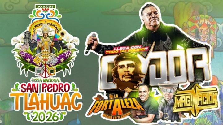 Feria San Pedro Tláhuac 2026: Artistas que se presentarán HOY 1 de julio en la CDMX