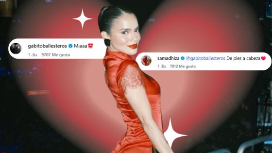 ¡Cómo Peso Pluma y Kenia Os! Gabito Ballesteros y Samadhi Zendejas presumen su amor en redes