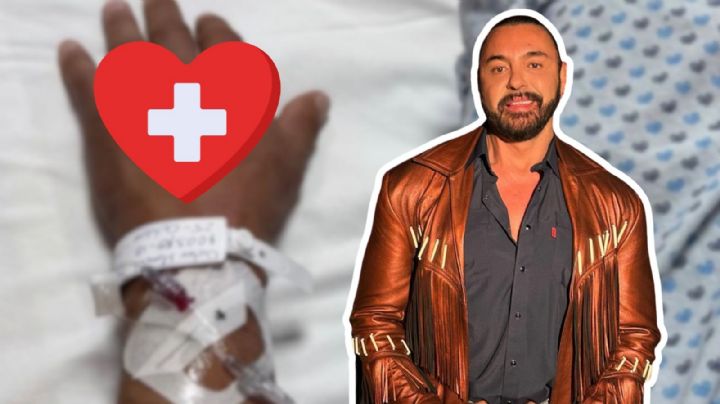 Latin Lover alerta a sus fans tras publicar FOTO hospitalizado: “Entramos a quirófano”