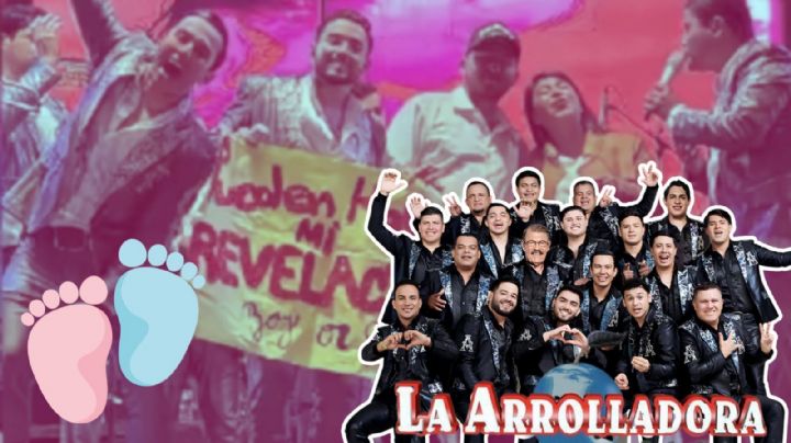 La Arrolladora Banda El Limón protagoniza una emotiva revelación de género durante concierto | VIDEO