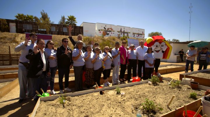 Ruba consolida modelo comunitario con  huerto urbano en Natura