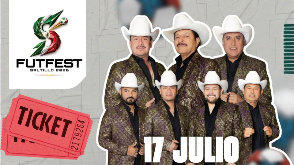 Artistas que se presentarán HOY en el FutFest Saltillo 2026.