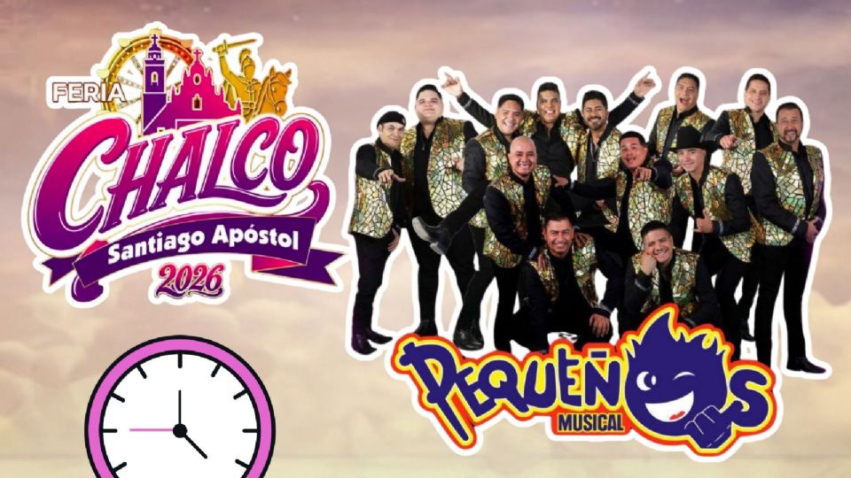 Artistas que se presentarán HOY en la Feria de Chalco 2026