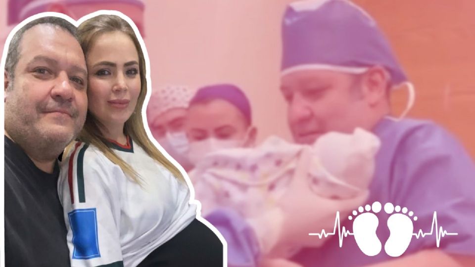 Beto Zapata y su esposa celebran el nacimiento de su hija