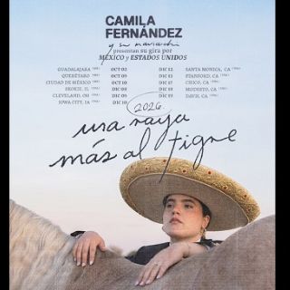 Camila Fernández anuncia su nueva gira