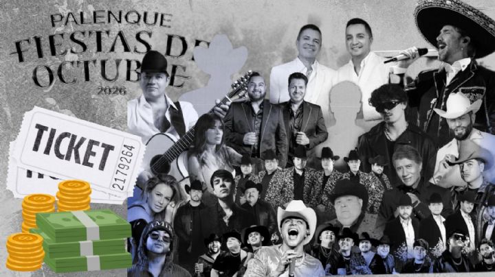 Palenque Fiestas de Octubre 2026: Cartelera completa de artistas, precio de los boletos y puntos de venta