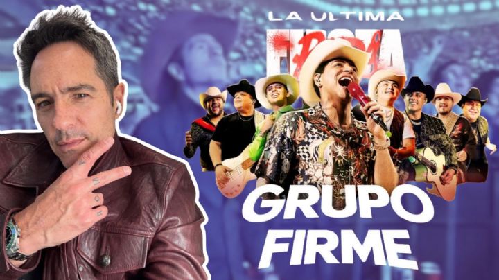 Mauricio Ochmann sorprende al declararse fan de Grupo Firme y aparecer en uno de sus conciertos | VIDEO