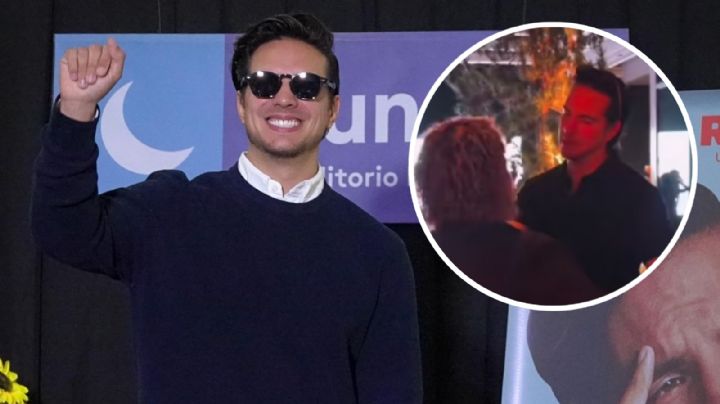 Vadhir Derbez pasa incómodo momento en fiesta: Señora le da una "nalgada" y desata polémica (VIDEO)