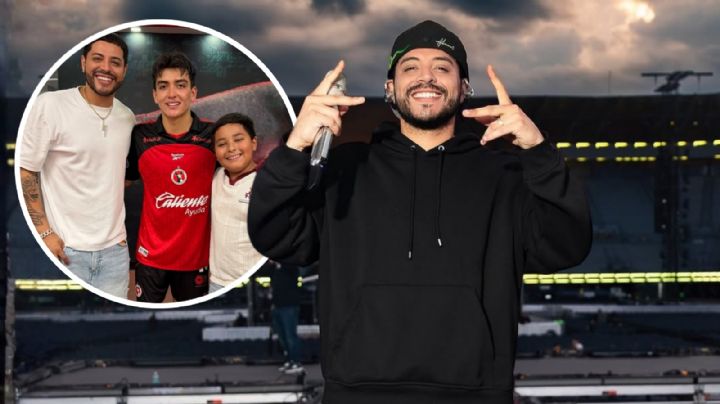 Eduin Caz presume encuentro con Gilberto Mora en Tijuana: "No me lo voy a llevar de fiesta"