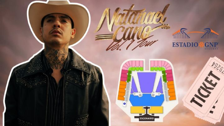 Natanael Cano anuncia concierto en el Estadio GNP Seguros de la CDMX 2026: Fecha, mapa y precio de los boletos