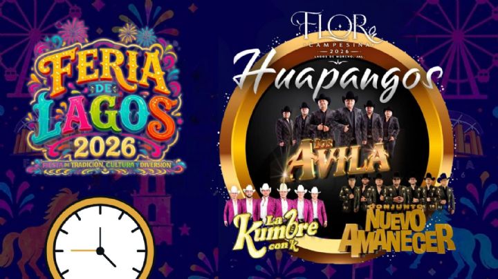 Feria Lagos de Moreno 2026: Cartelera de artistas que se presentarán HOY 28 de julio en Jalisco; programa completo