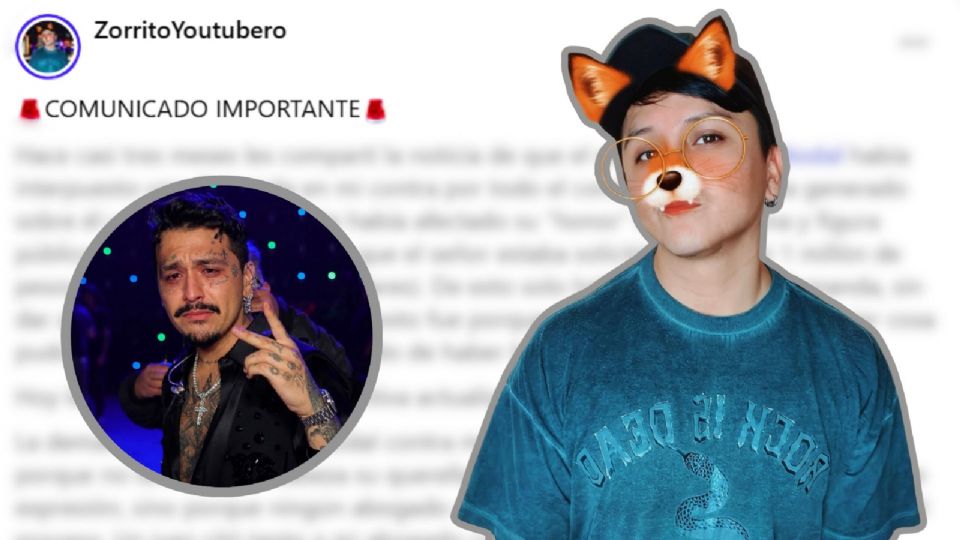 Zorrito Youtubero habla de su conflicto legal con Christian Nodal