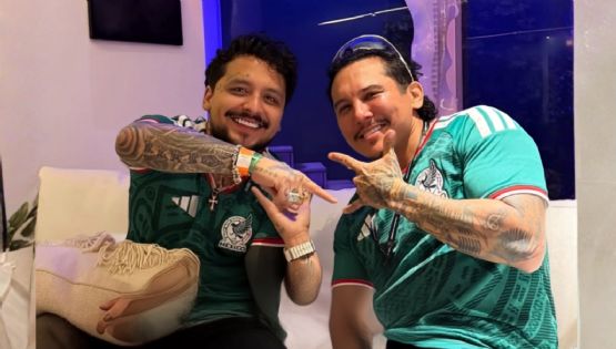 ¿Christian Nodal y Edwin Luna se parecen? Reciente FOTO juntos lo confirmaría