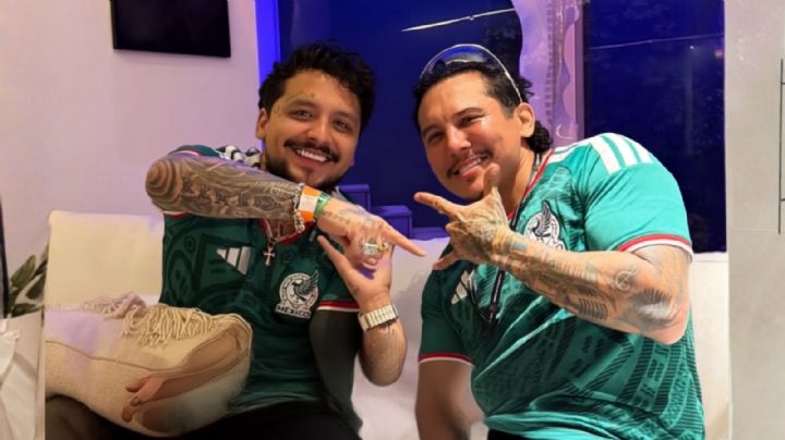 ¿Christian Nodal y Edwin Luna se parecen? Reciente FOTO juntos lo confirmaría