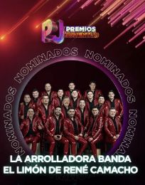 Foto descriptiva de: La Arrolladora Banda El Limón va por dos nominaciones en Premios Juventud 2026