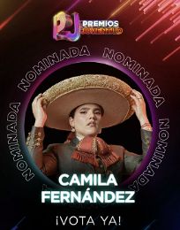 Foto descriptiva de: Premios Juventud nominan en dos categorías a Camila Fernández