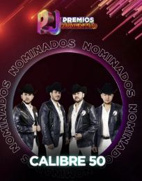 Foto descriptiva de: Calibre 50 cosecha éxitos con dos nominaciones en Premios Juventud 2026