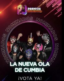 Foto descriptiva de: La Nueva Ola de Cumbia goza de dos nominaciones en Premios Juventud 2026