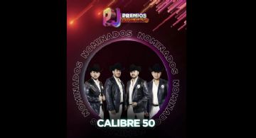 Calibre 50 cosecha éxitos con dos nominaciones en Premios Juventud 2026